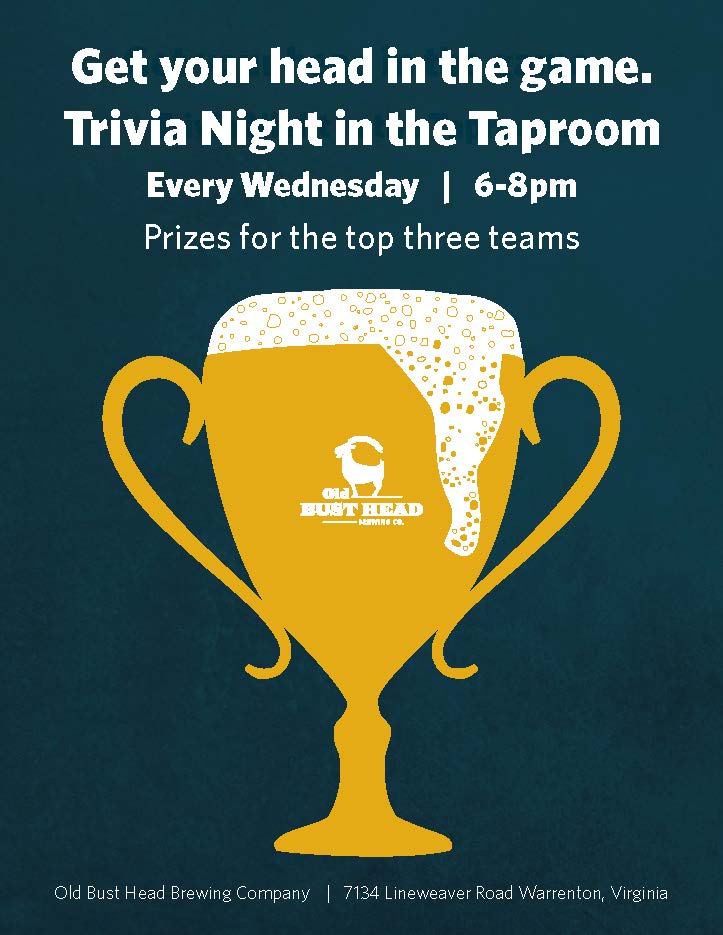 TRIVIA NIGHT Old Bust Head